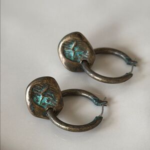 C Stein earrings